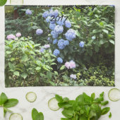 Natuur Hydrangea Floral Trees Fotografie Theedoek (Gevouwen)