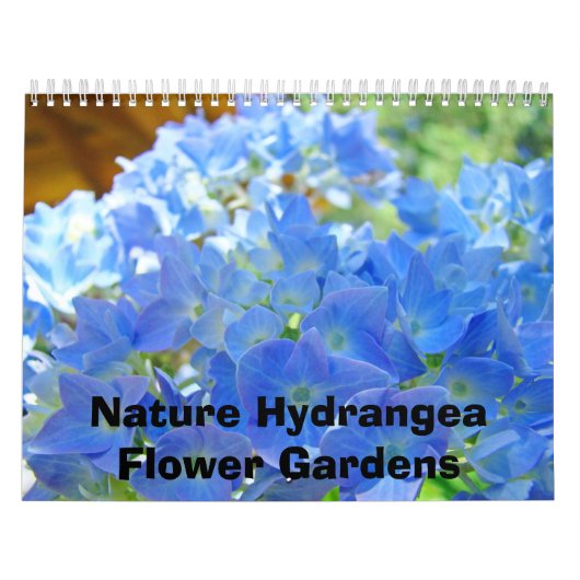 Natuur Hydrangea Vloertuinen Fotografie Kalender (Hoes)