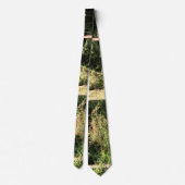 Natuur Hydrangea Wood Trees Fotografie Stropdas (Achterkant)