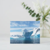 Natuur Iceberg Antarctica Briefkaart (Staand voorkant)