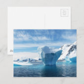 Natuur Iceberg Antarctica Briefkaart (Voorkant / Achterkant)