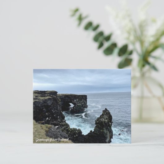 Natuur IJsland - Briefkaart (Staand voorkant)