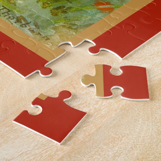  Natuur Illustratie van wilde dieren Legpuzzel (Zijkant)