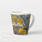 Natuur in bloei latte mok (Rechterhoek)