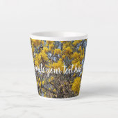 Natuur in bloei latte mok (Voorkant)