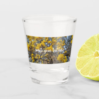 Natuur in bloei shot glas