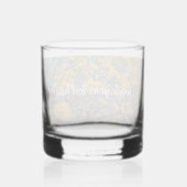 Natuur in bloei whisky glas (Voorkant)