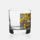 Natuur in bloei whisky glas (Links)