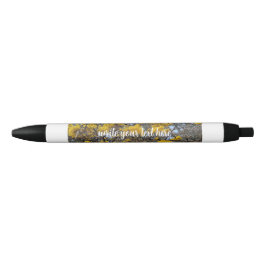 Natuur in bloei zwarte inkt pen