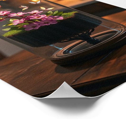 Natuur in een pot poster (Hoek)