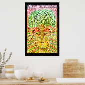 Natuur in gedachten poster (Keuken)