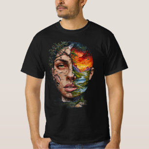 "Natuur in haar" T-shirt