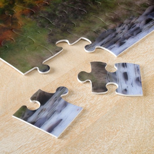 Natuur in het najaar van de olieramp rond de #2 legpuzzel (Zijkant)