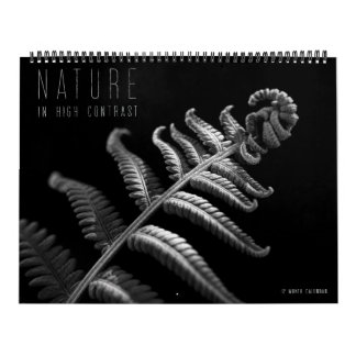 Natuur in hoog contrast kalender