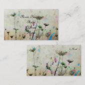 Natuur in kleuren visitekaartje (Voorkant / Achterkant)