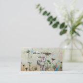 Natuur in kleuren visitekaartje (Staand voorkant)