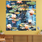 Natuur in kunst canvas afdruk (Insitu (Woonkamer))