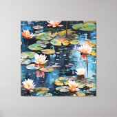 Natuur in kunst canvas afdruk (Voorkant)