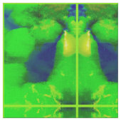 Natuur in Lime Green Fabric 2 Stof (Close Up)