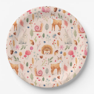 Natuur in roze papieren Bord