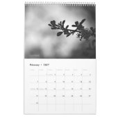 Natuur in zwart-wit kalender (Feb 2027)