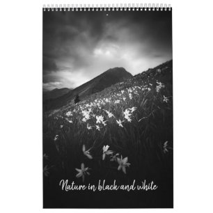 Natuur in zwart-wit v1 foto kalender