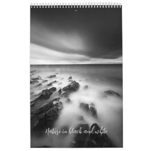 Natuur in zwart-wit v2 foto kalender