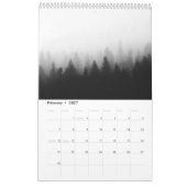Natuur in zwart-wit v3 fotokalender kalender (Feb 2027)