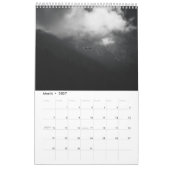 Natuur in zwart-wit v3 fotokalender kalender (Mar 2027)