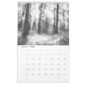 Natuur in zwart-wit v3 fotokalender kalender (Jan 2026)