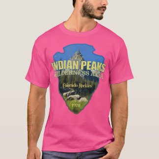 Natuur Indian Peaks Wilderness Arrowhead C T-shirt
