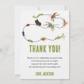 Natuur Insect Bugs Verjaardagsfeest Bedankt Card Kaart (Voorkant)