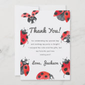 Natuur Insect Bugs Verjaardagsfeest Bedankt Card Kaart (Voorkant)