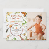 Natuur Insect Bugs Verjaardagsfeest Foto Kaart (Voorkant)
