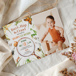 Natuur Insect Bugs Verjaardagsfeest Foto Kaart