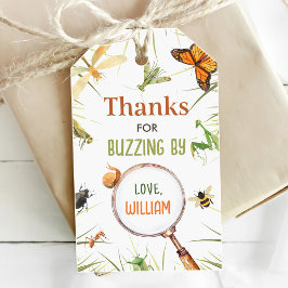 Natuur Insect Bugs verjaardagsfeestje Cadeaulabel