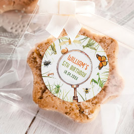 Natuur Insect Bugs verjaardagsfeestje Ronde Sticker