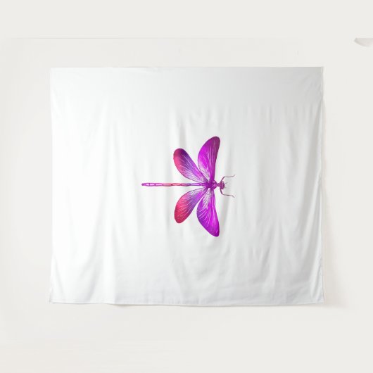 Natuur Insect Kleurrijke Libellen Abstracte Draak Wandkleed (Voorkant (horizontaal))