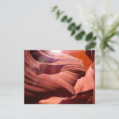 Natuur inspiratie Antelope Canyon Sun Peek Briefkaart (Staand voorkant)