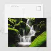 Natuur Inspiratie Waterval in Zuid-Korea Briefkaart (Voorkant / Achterkant)