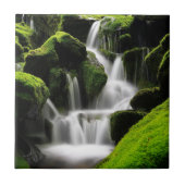 Natuur Inspiratie Waterval in Zuid-Korea Tegeltje (Voorkant)