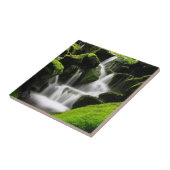 Natuur Inspiratie Waterval in Zuid-Korea Tegeltje (Zijkant)