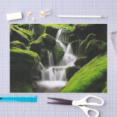 Natuur Inspiratie Waterval in Zuid-Korea Tissuepapier (Craft)