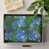 Natuur-inspiraties Bright Blauw vergeet me Nots Tissuepapier (Geschenk)
