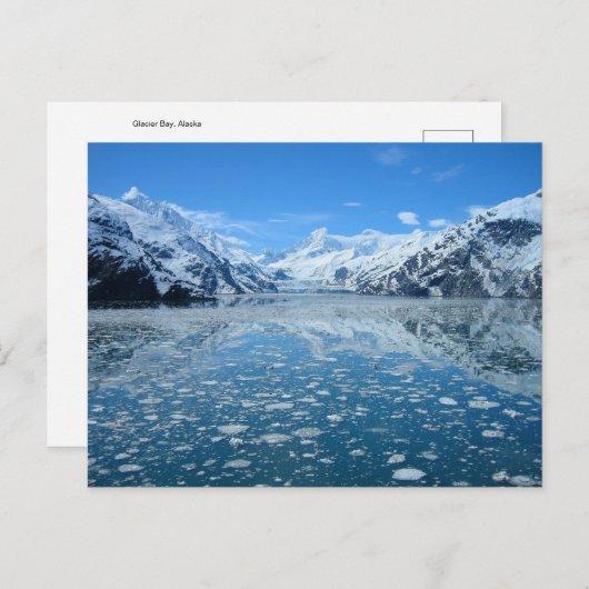 Natuur Inspirations Glacier Bay, Alaska Briefkaart (Voorkant / Achterkant)