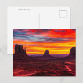 Natuur Inspirations Mountain Valley, Utah Briefkaart (Voorkant / Achterkant)