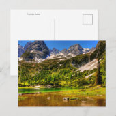 Natuur Inspirations Tyrol Alps, Oostenrijk Briefkaart (Voorkant / Achterkant)