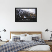 Natuur: Inspirerend prijsopgave Canvas Afdruk (Insitu (Slaapkamer))