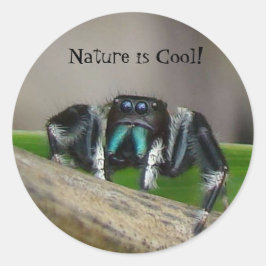 Natuur is Cool! Ronde Sticker