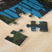 Natuur is een geweldige leermeester legpuzzel (Zijkant)